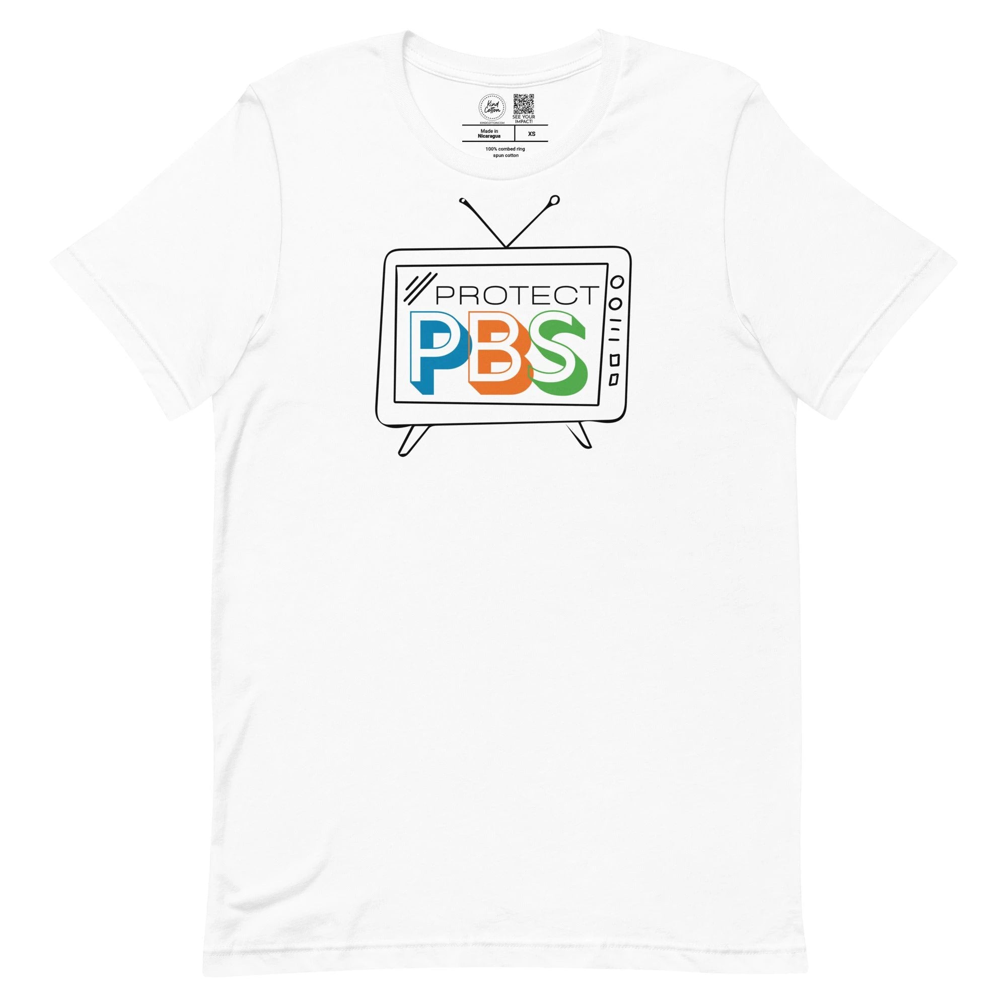 Protect PBS Classic Tee by Kind Cotton