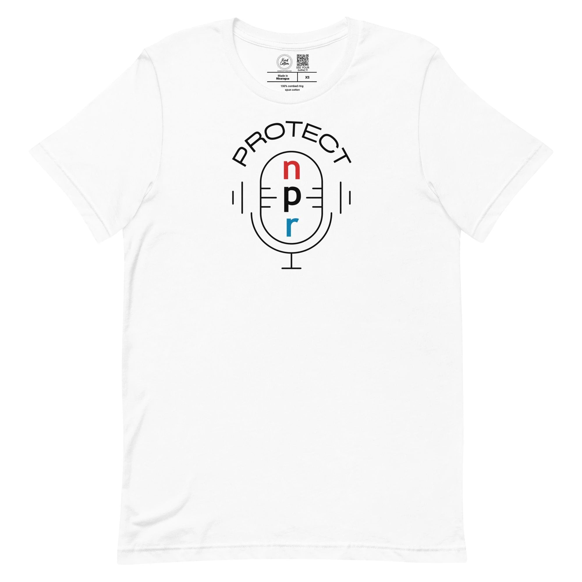 Protect NPR Classic Tee by Kind Cotton