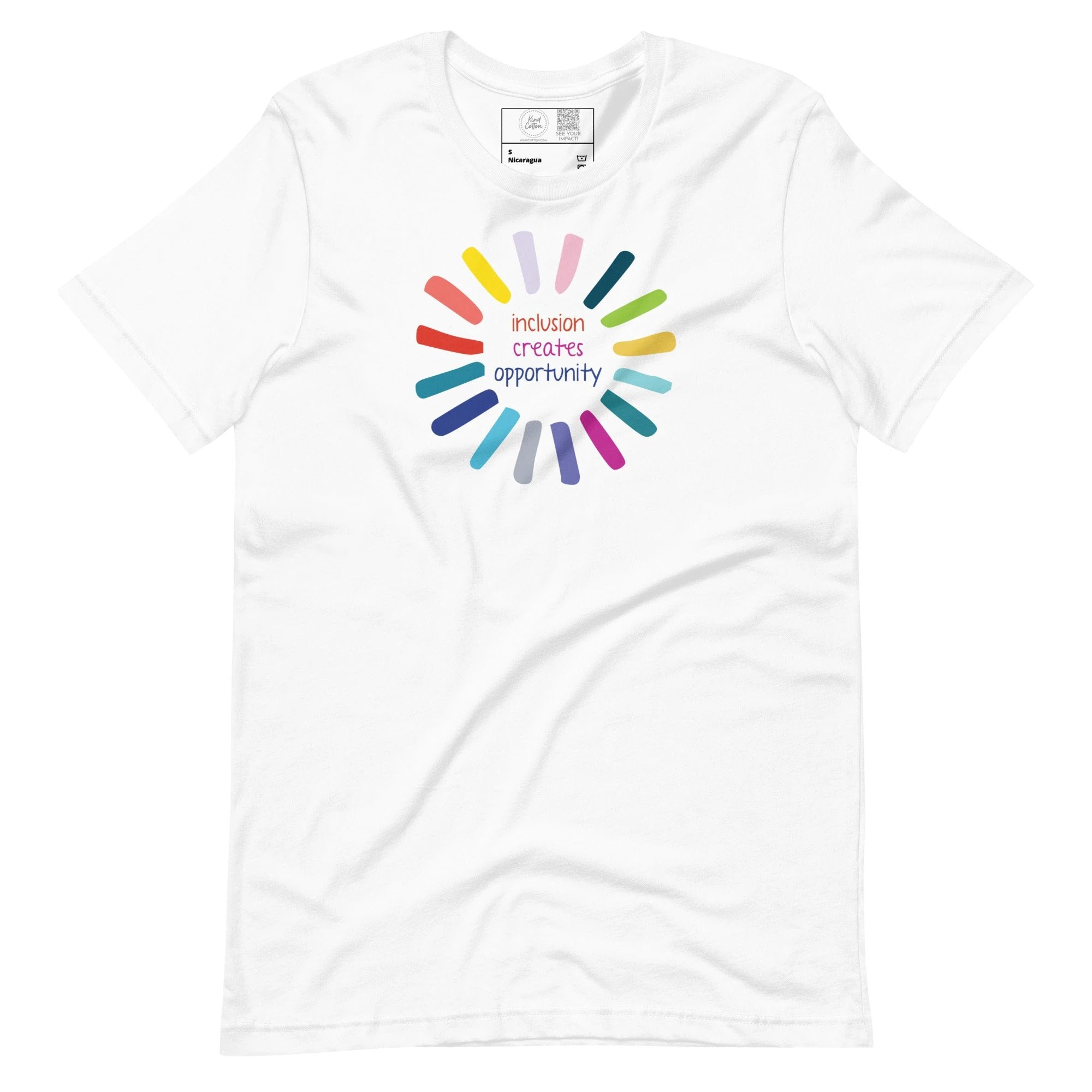 Inclusion Creates Opportunity Classic Tee by Kind Cotton