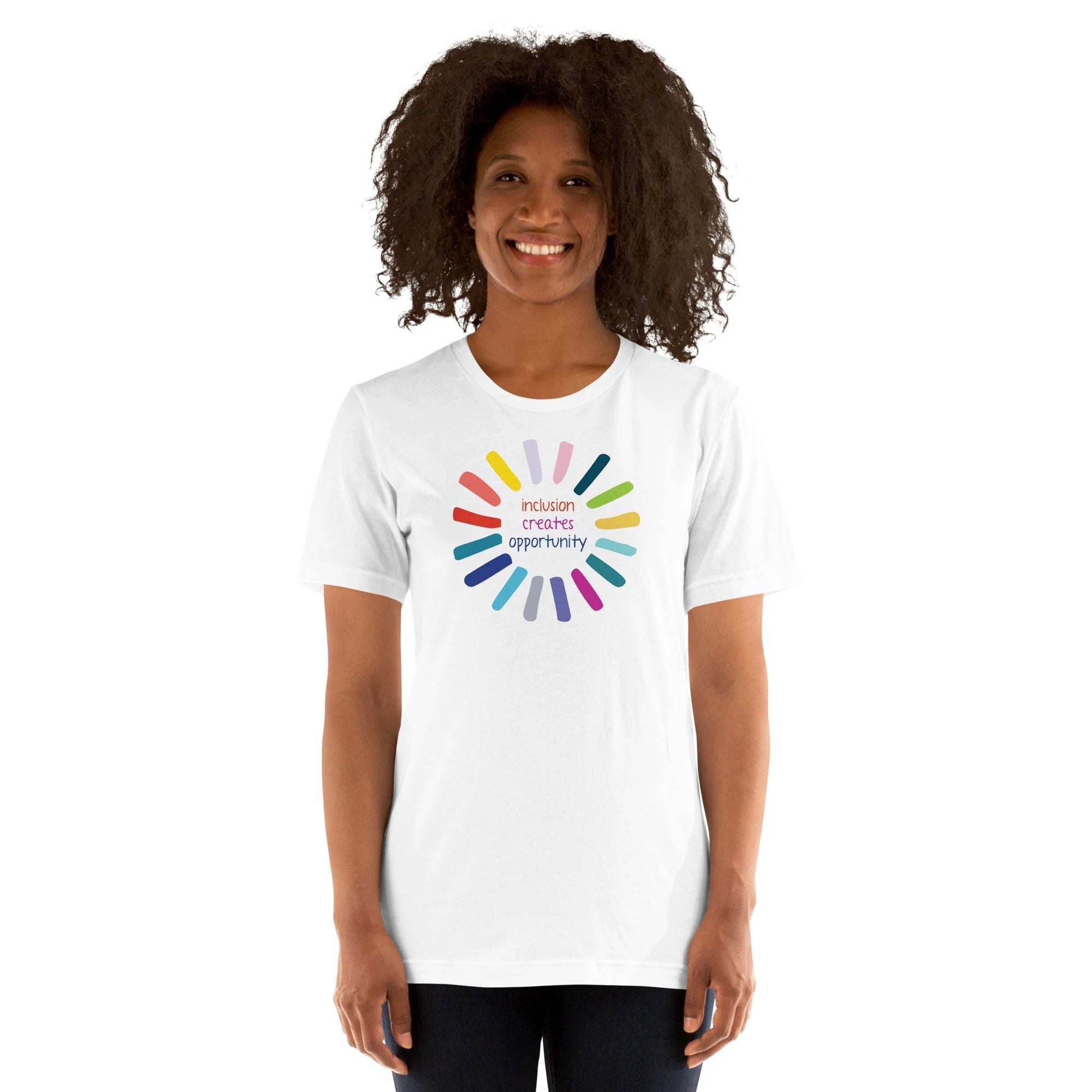 Inclusion Creates Opportunity Classic Tee by Kind Cotton