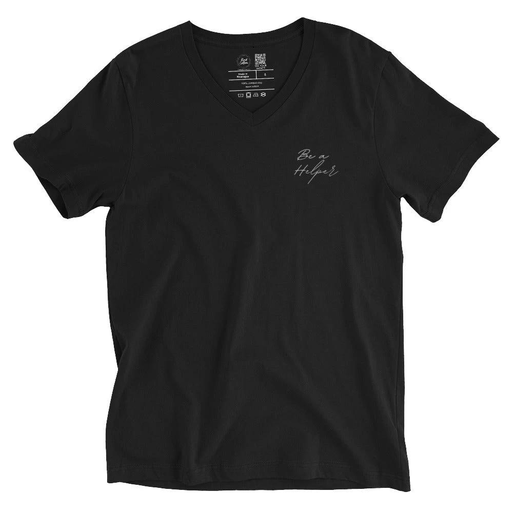 Be a Helper Embroidered Classic Tee by Kind Cotton