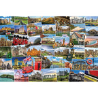 United Kingdom Globetrotter 1000 Piece Jigsaw Puzzle Eurographics Jigsaw Puzzle La Vie Bien United Kingdom Globetrotter 1000 Piece Jigsaw Puzzle Eurographics