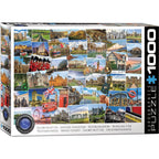 United Kingdom Globetrotter 1000 Piece Jigsaw Puzzle Eurographics Jigsaw Puzzle La Vie Bien United Kingdom Globetrotter 1000 Piece Jigsaw Puzzle Eurographics