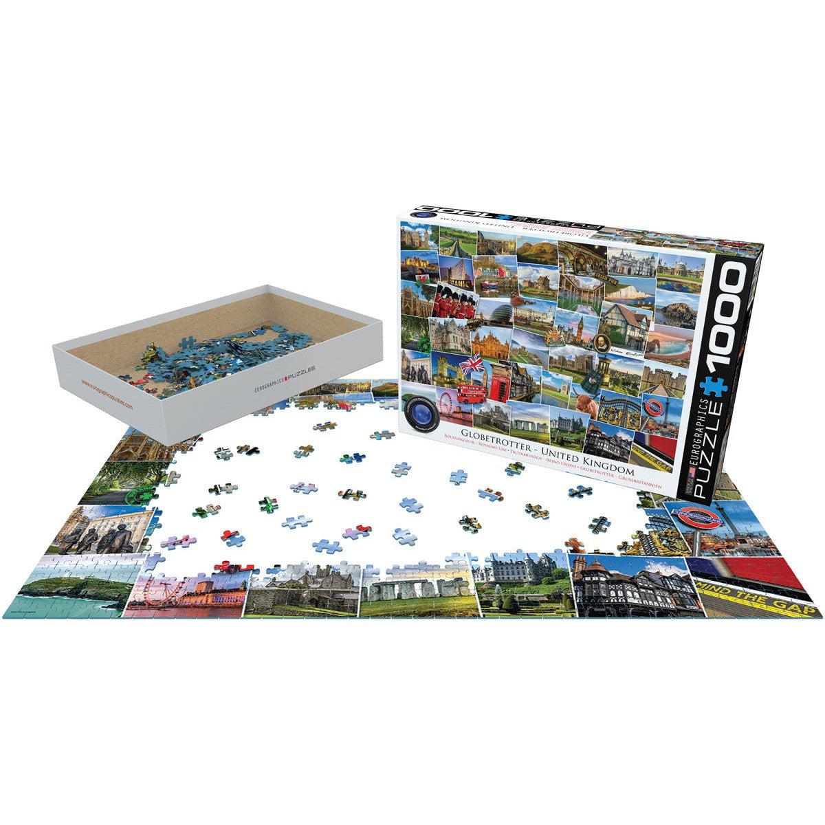 United Kingdom Globetrotter 1000 Piece Jigsaw Puzzle Eurographics Jigsaw Puzzle La Vie Bien United Kingdom Globetrotter 1000 Piece Jigsaw Puzzle Eurographics