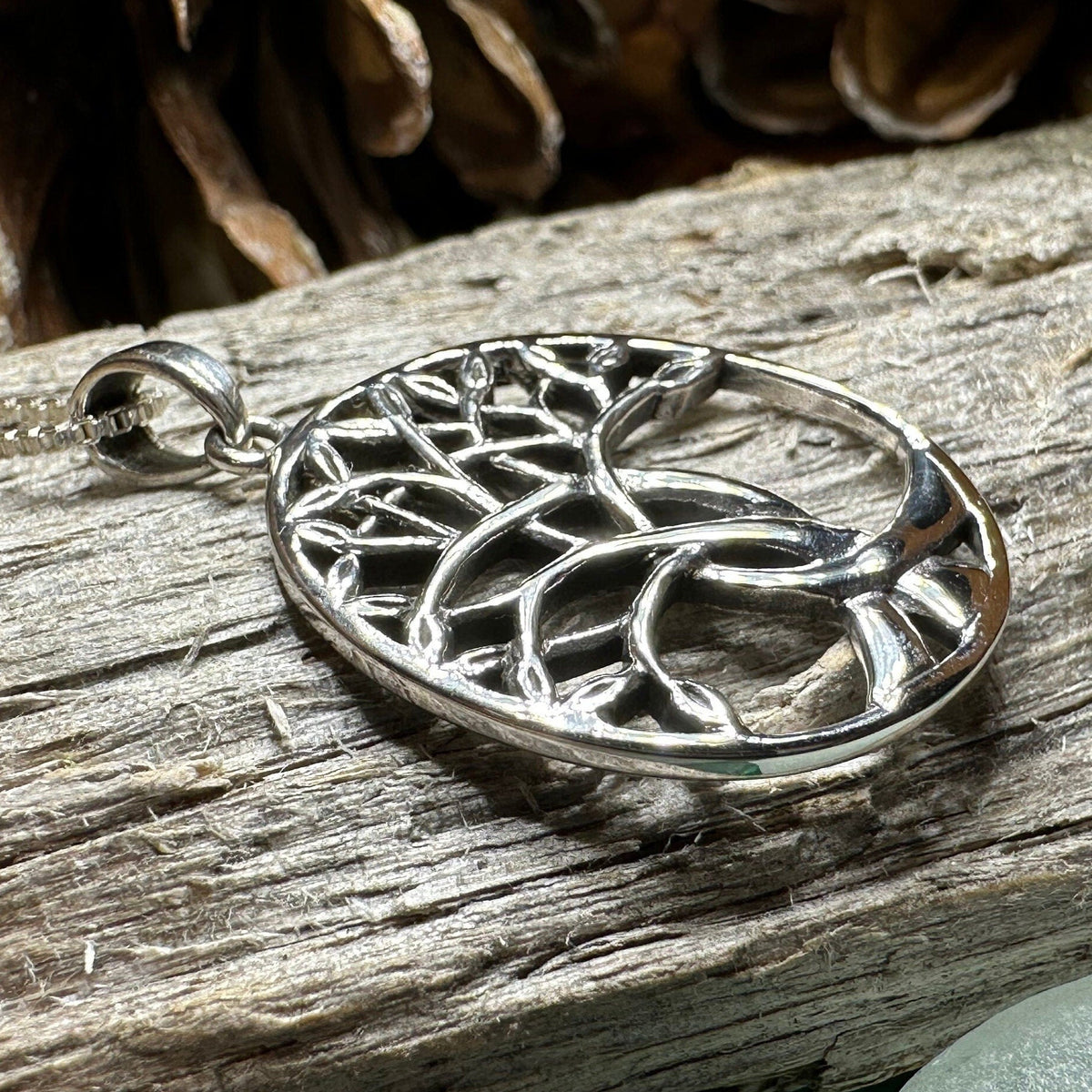 Unity Celtic Tree of Life Necklace Pendant La Vie Bien Unity Celtic Tree of Life Necklace
