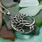 Unity Celtic Tree of Life Necklace Pendant La Vie Bien Unity Celtic Tree of Life Necklace
