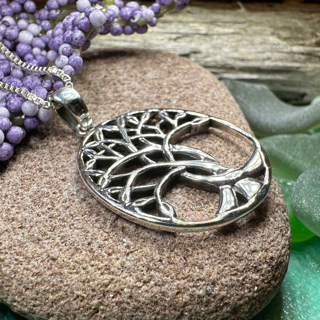Unity Celtic Tree of Life Necklace Pendant La Vie Bien Unity Celtic Tree of Life Necklace