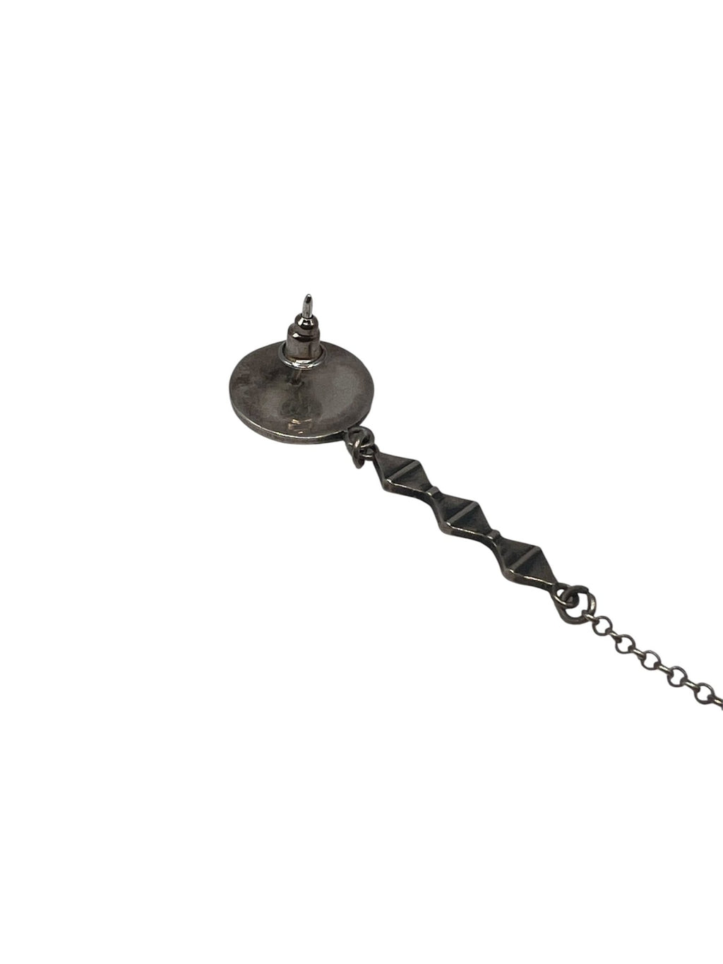 Unity Chain Silver Earring Silver Earring La Vie Bien Unity Chain Silver Earring