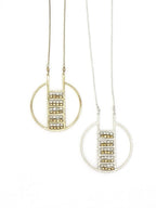 Unity Two Tone Beaded Necklace
