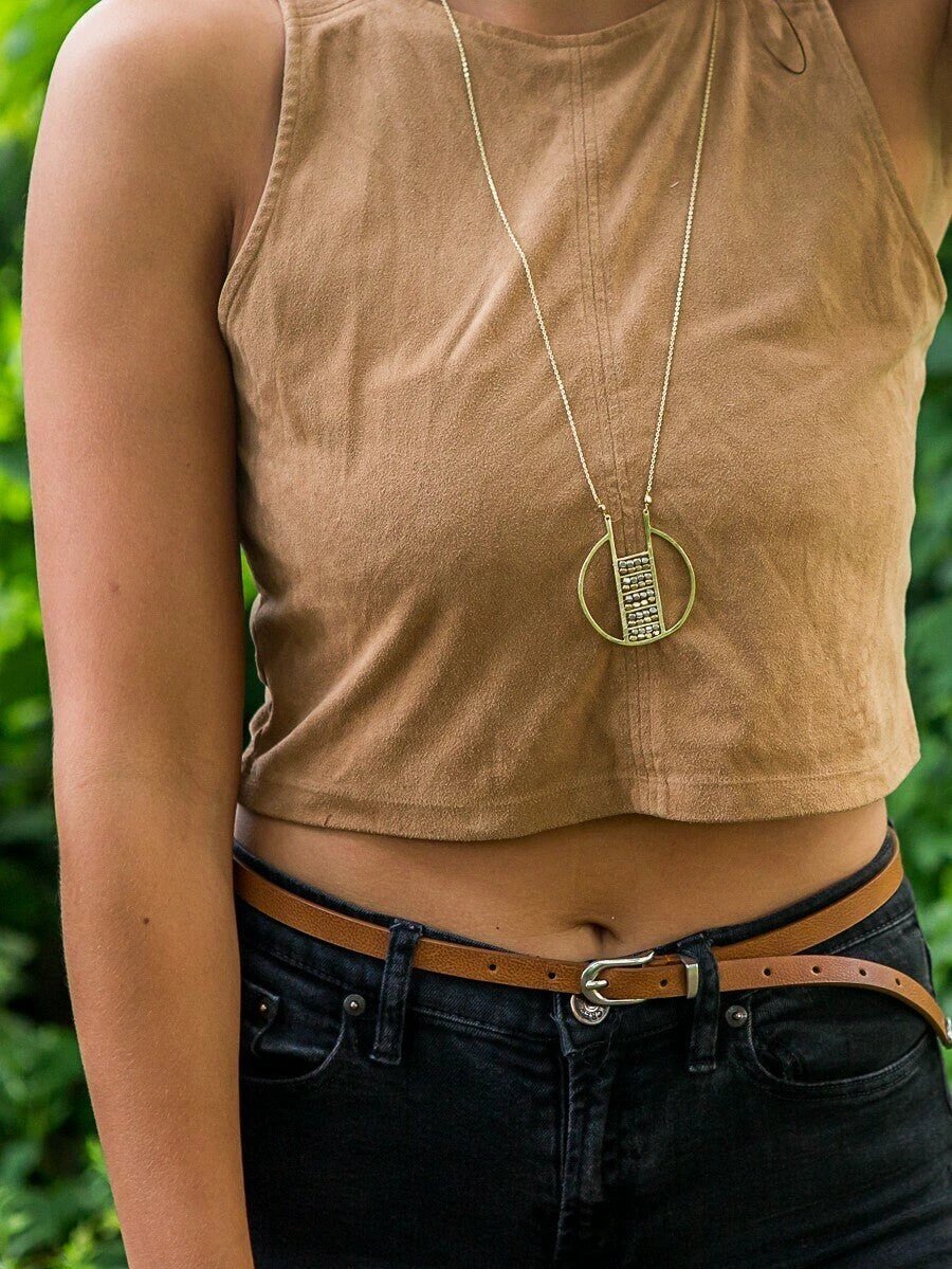 Unity Two Tone Beaded Necklace