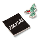 'YOU ARE ON NATIVE LAND' STICKER by Urban Native Era