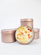 Unlabeled 4 oz Botanical Soy Wax Candles - Party Favors by Ash & Rose