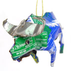 Unpainted Tin Buffalo Ornament La Vie Bien Unpainted Tin Buffalo Ornament