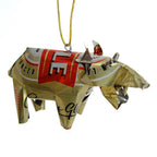Unpainted Tin Hippo Ornament La Vie Bien Unpainted Tin Hippo Ornament