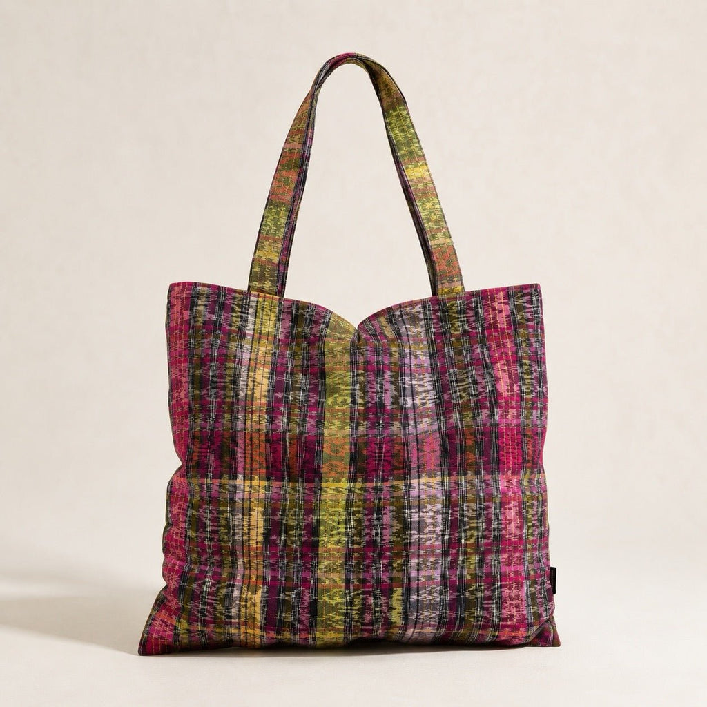 Up-cycled Corte Market Bag - Guatemala Bags La Vie Bien Up-cycled Corte Market Bag - Guatemala