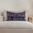 Up - cycled Pueblo Lumbar Pillow Huipil One - of - a - Kind Cover - Guatemala Decor La Vie Bien Up - cycled Pueblo Lumbar Pillow Huipil One - of - a - Kind Cover - Guatemala