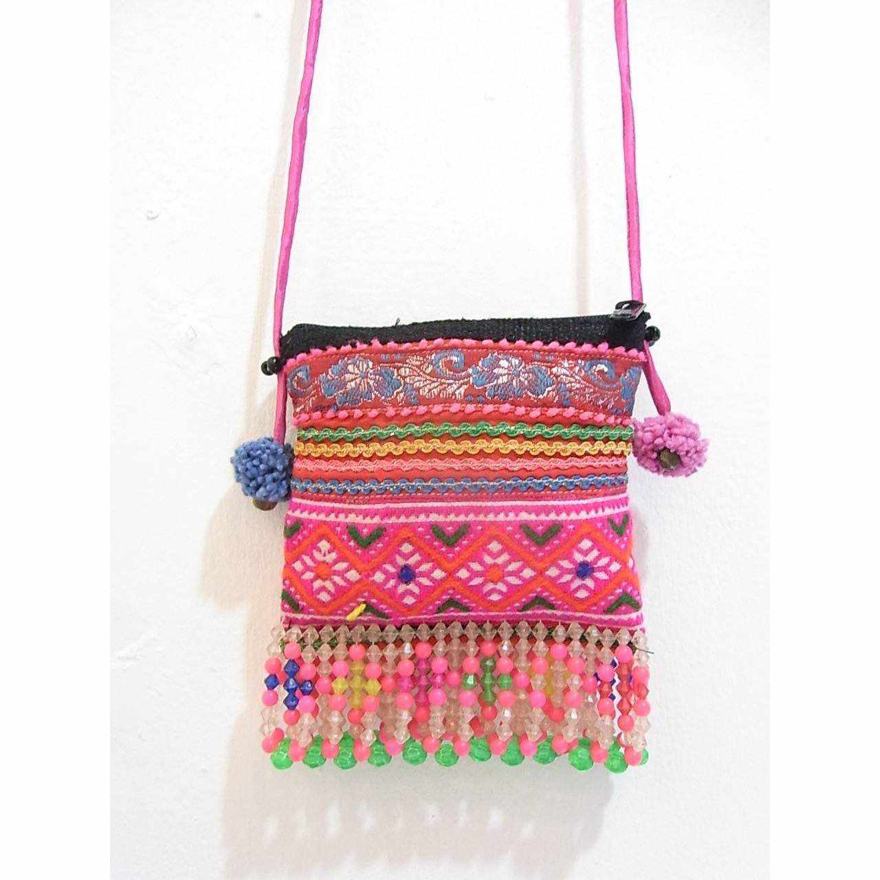 Up - cycled Vintage Crossbody Bag - Thailand Bags La Vie Bien Up - cycled Vintage Crossbody Bag - Thailand