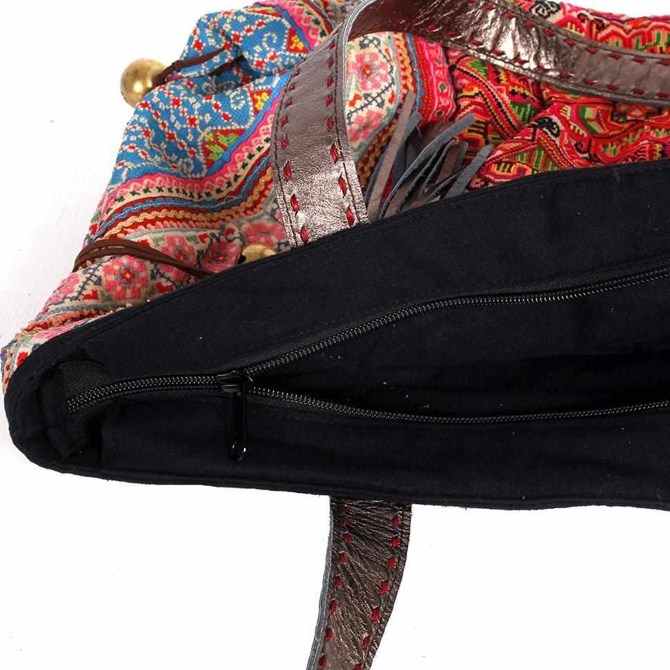 Upcycled Baby Carrier One - of - a - kind Textile Hmong Handbag - Thailand Bags La Vie Bien Upcycled Baby Carrier One - of - a - kind Textile Hmong Handbag - Thailand