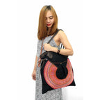 Upcycled Hmong Jacket Tote Bag - Thailand Bags La Vie Bien Upcycled Hmong Jacket Tote Bag - Thailand