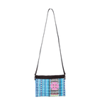 Upcycled Hmong Traditional Fabric Leather Crossbody - Thailand Bags La Vie Bien Upcycled Hmong Traditional Fabric Leather Crossbody - Thailand