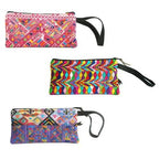 Upcycled Huipil Wristlet Clutch & Wallets & Coin Bags La Vie Bien Upcycled Huipil Wristlet