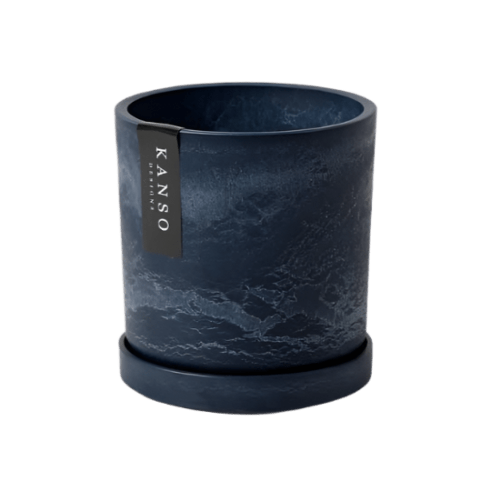 Upcycled Navy Planter Planter La Vie Bien Upcycled Navy Planter