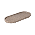 Upcycled Oval Tray: Nut Husk