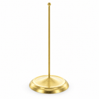 Upright Gold Metal Christmas Tree Topper Finial Stand Display Stand 7.2 Inches Ornament Stands > Tree Topper Stands La Vie Bien Upright Gold Metal Christmas Tree Topper Finial Stand Display Stand 7.2 Inches