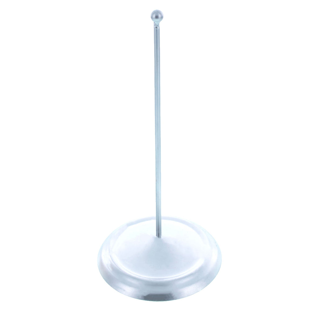Upright Silver Metal Christmas Tree Topper Finial Stand Display Stand 7.2 Inches Ornament Stands > Tree Topper Stands La Vie Bien Upright Silver Metal Christmas Tree Topper Finial Stand Display Stand 7.2 Inches