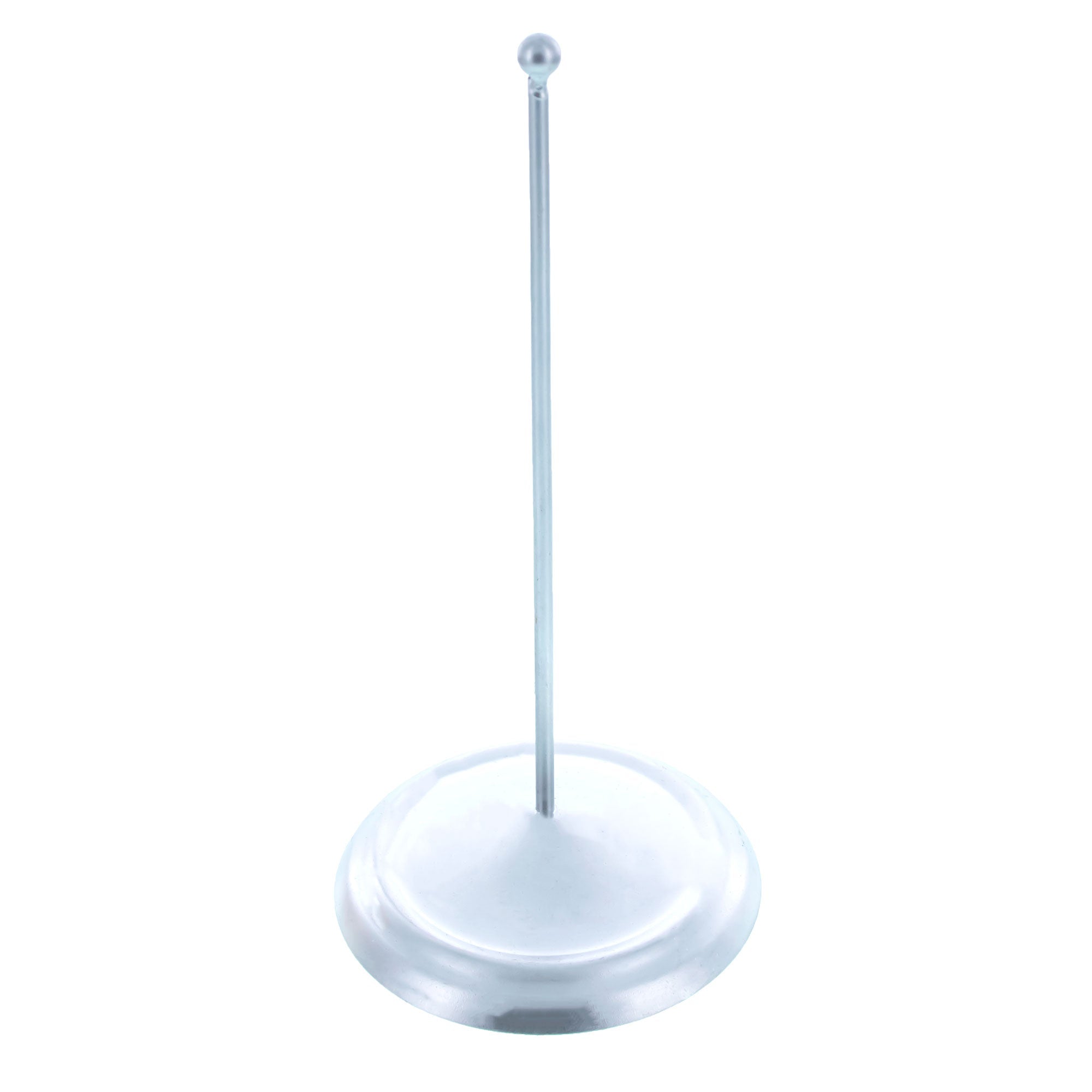 Upright Silver Metal Christmas Tree Topper Finial Stand Display Stand 7.2 Inches Ornament Stands > Tree Topper Stands La Vie Bien Upright Silver Metal Christmas Tree Topper Finial Stand Display Stand 7.2 Inches