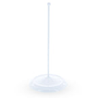 Upright White Metal Christmas Tree Topper Finial Stand Display Stand 7.2 Inches Ornament Stands > Tree Topper Stands La Vie Bien Upright White Metal Christmas Tree Topper Finial Stand Display Stand 7.2 Inches