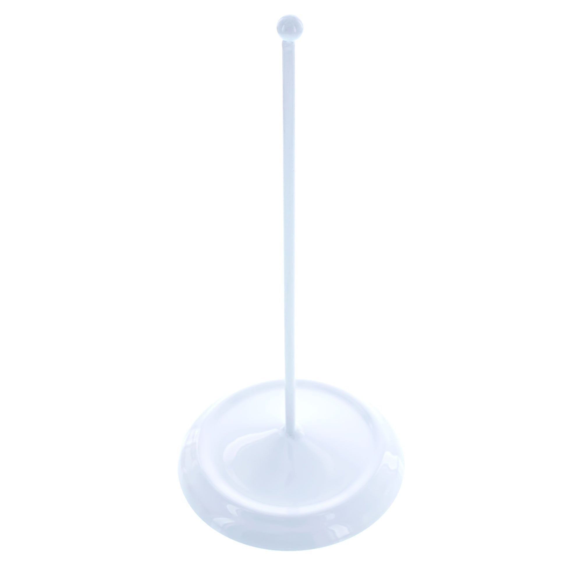 Upright White Metal Christmas Tree Topper Finial Stand Display Stand 7.2 Inches Ornament Stands > Tree Topper Stands La Vie Bien Upright White Metal Christmas Tree Topper Finial Stand Display Stand 7.2 Inches