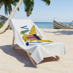 U.S. Virgin Islands Flag Beach Towel Beach Towel (Generic Brand) La Vie Bien U.S. Virgin Islands Flag Beach Towel