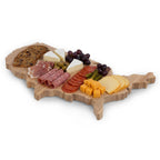 USA Map Serving Board Core La Vie Bien USA Map Serving Board