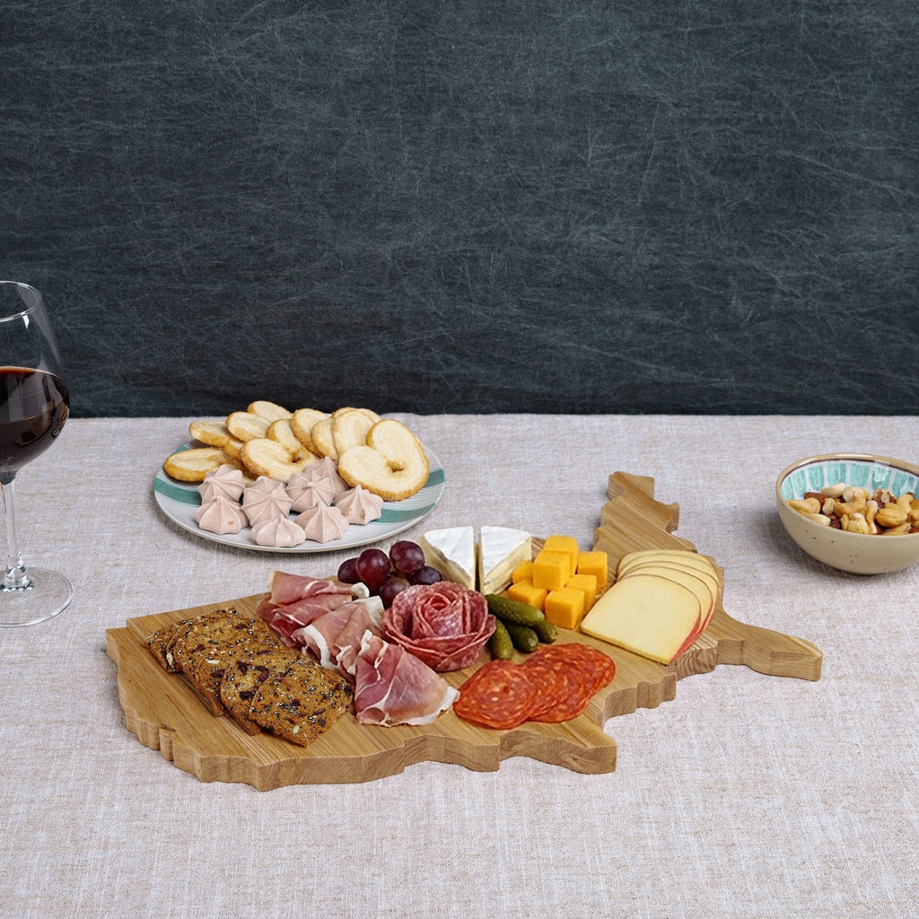 USA Map Serving Board Core La Vie Bien USA Map Serving Board