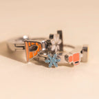 Utah 3D Huggie Hoop Earrings by Oh Clementine