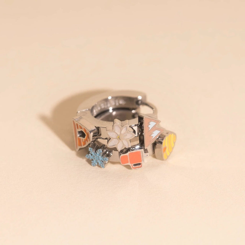 Utah 3D Huggie Hoop Earrings by Oh Clementine