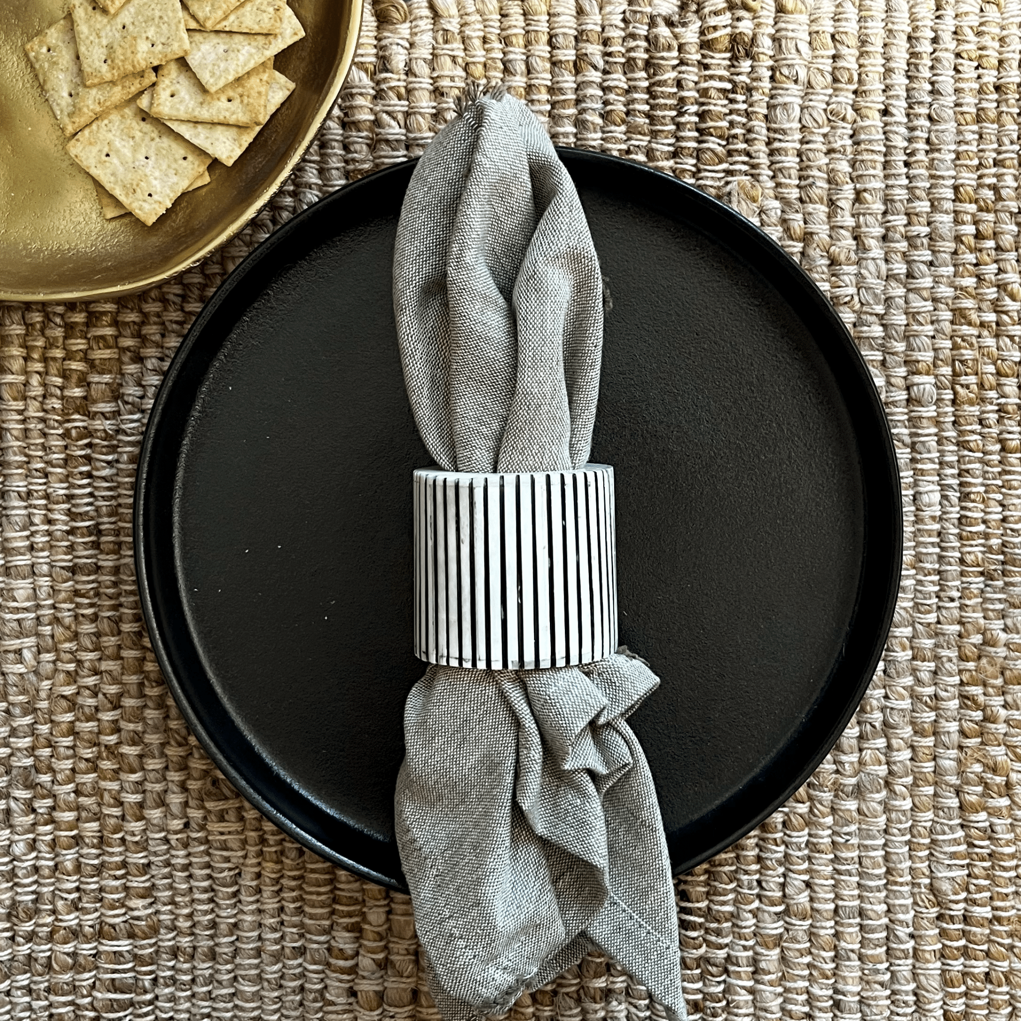 Utara Napkin Ring Set Dining La Vie Bien Utara Napkin Ring Set