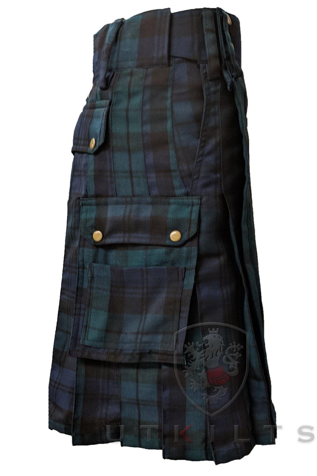 Utility Kilt – Ultimate, Black Watch Utility Kilt La Vie Bien Utility Kilt – Ultimate, Black Watch