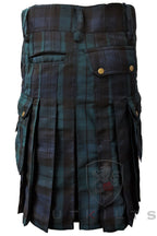 Utility Kilt – Ultimate, Black Watch Utility Kilt La Vie Bien Utility Kilt – Ultimate, Black Watch