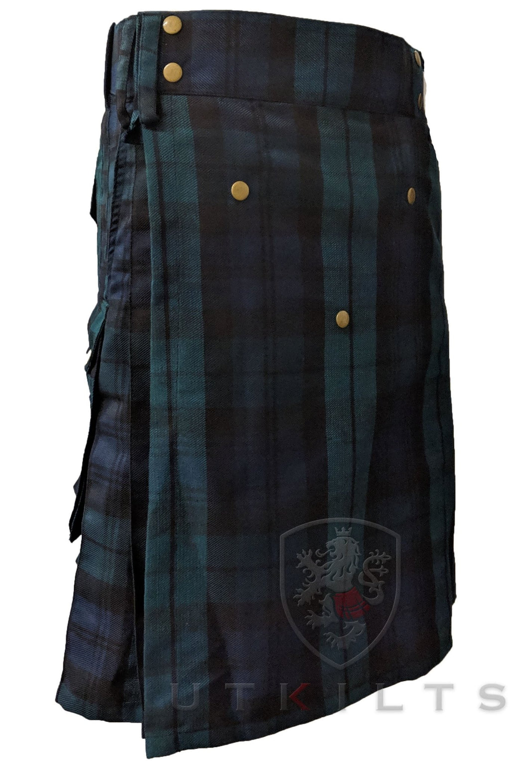 Utility Kilt – Ultimate, Black Watch Utility Kilt La Vie Bien Utility Kilt – Ultimate, Black Watch