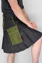 Utility Kilt – Ultimate, Dark Forest Edition Utility Kilt La Vie Bien Utility Kilt – Ultimate, Dark Forest Edition