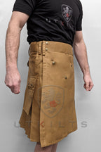 Utility Kilt – Ultimate, Dark Khaki Utility Kilt La Vie Bien Utility Kilt – Ultimate, Dark Khaki