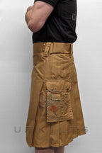 Utility Kilt – Ultimate, Dark Khaki Utility Kilt La Vie Bien Utility Kilt – Ultimate, Dark Khaki