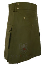 Utility Kilt – Ultimate, Olive Green Utility Kilt La Vie Bien Utility Kilt – Ultimate, Olive Green