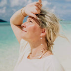 Vahine Pearl Earrings by Derive Jewelry