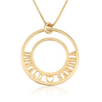 Valentines Day Necklace With Two Names La Vie Bien Valentines Day Necklace With Two Names