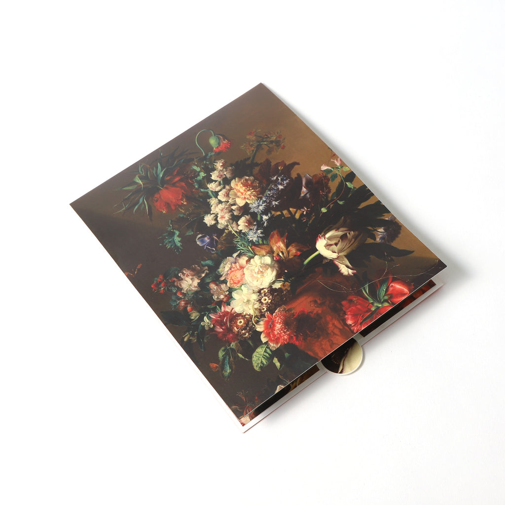 Van Huysum Vase of Flowers - Pop Up Card STATIONERY La Vie Bien Van Huysum Vase of Flowers - Pop Up Card