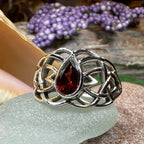 Vanaheim Celtic Knot Ring in Sterling Silver Ring La Vie Bien Vanaheim Celtic Knot Ring in Sterling Silver