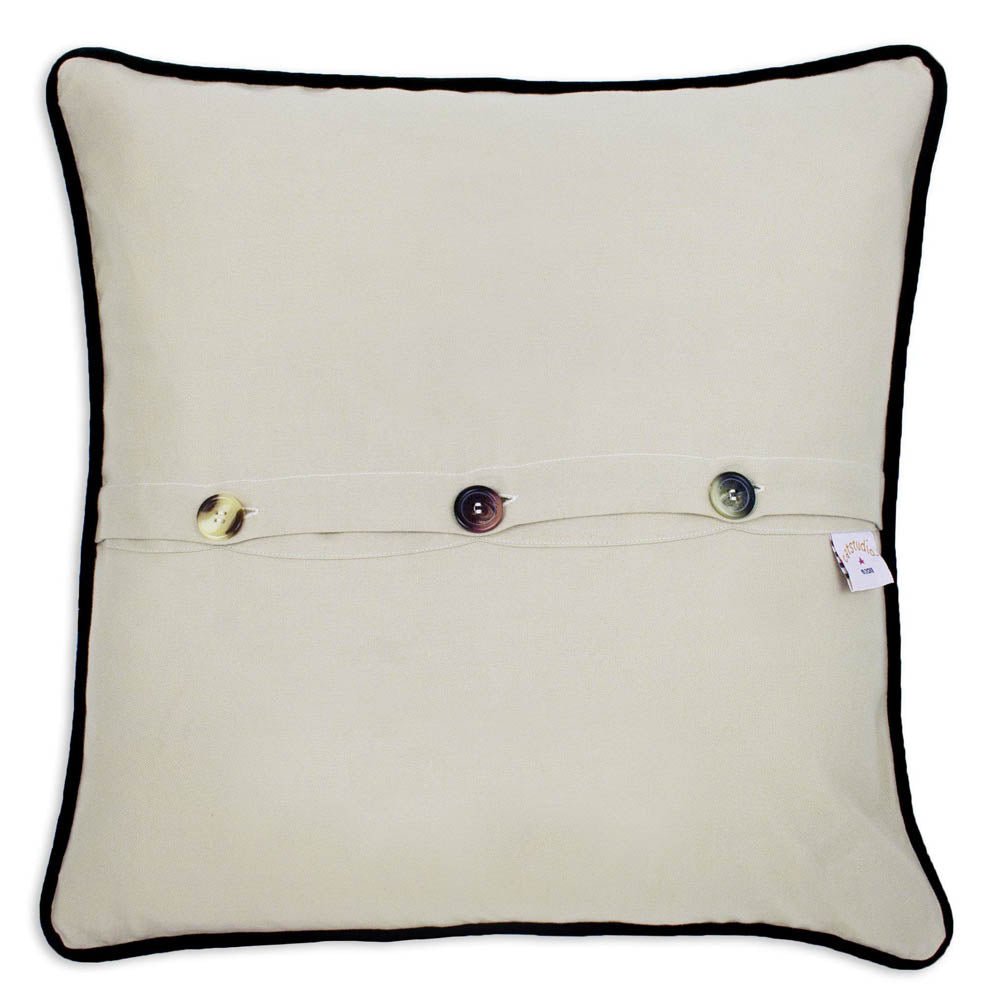 Vancouver Hand - Embroidered Pillow by CatStudio Pillows La Vie Bien Vancouver Hand - Embroidered Pillow by CatStudio